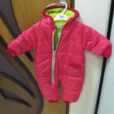 теплый комбинезон для девочки