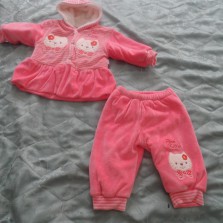 Велюровый костюм на тонком меху