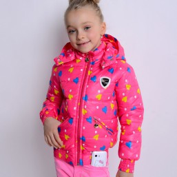 Осенняя куртка для девочки Love / PKB6