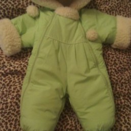 Зимний комбинезон на овчине