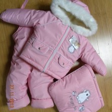 Зимний комбинезон на овчине