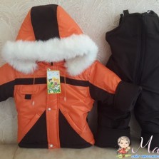 Зимний комбинезон на овчине