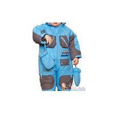 Детский комбинезон-трансформер c отстегивающейся овчиной