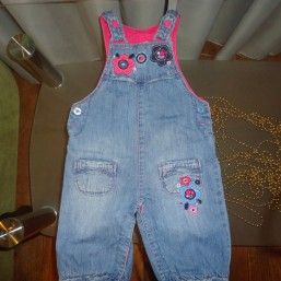 джинсовый комбез