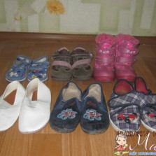 Обувь на мальчика и на девочку