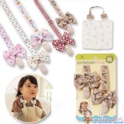 Универсальный зажим: для салфетки, слюнявчика, одеяла