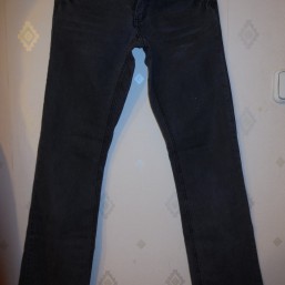 Джинсы темно-серые с блеском