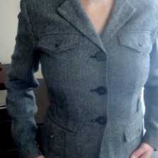 пиджак утеплённый