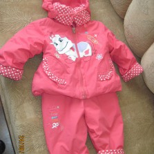Курточка и штанишки для девочки (деми)
