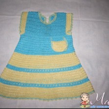 Платье связанное крючком
