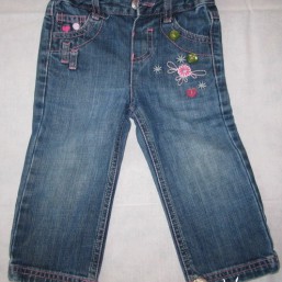 джинсы для девочки 12-18 месяцев