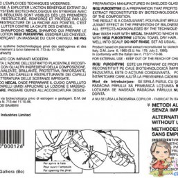 ампулы плацента для укрепления волос New placentyne