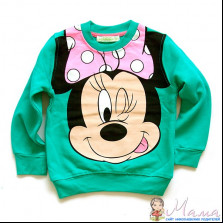 Теплые регланы для девочек, внутри начес