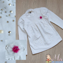 Нарядные кофточки и гольфики для девочек