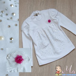 Нарядные кофточки и гольфики для девочек