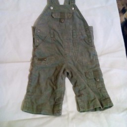 брючки-комбенизон микровельвет