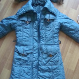 Зимнее пальто для девочки