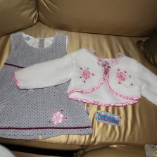 платье детское нарядное + болеро размер 74