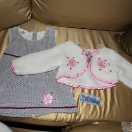 платье детское нарядное + болеро размер 74