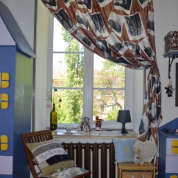 Шторы с фотографиями Парижа