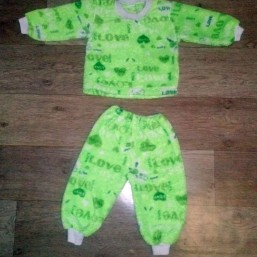 Мягкая теплая пижама