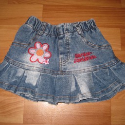 Джинсовая юбочка