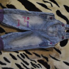 Комбинезон джинсовый