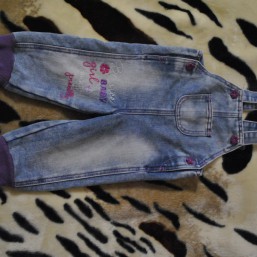 Комбинезон джинсовый