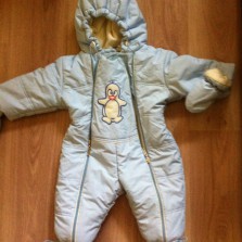 детский комбинезон (зима)