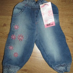 Джинсы на девочку