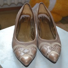 Туфли женские кожаные