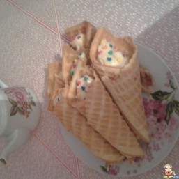Трубочки вафельные 