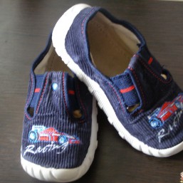 Тапочки польские для мальчика 24 размер 