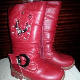 Сапожки зимние, теплые 27 размер