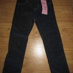 Джинсы велюровые на девочку