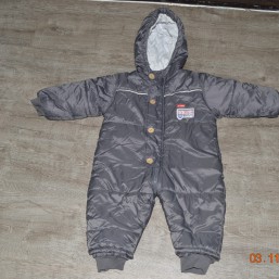 Зимний комбинезон Caramell 86 см + шапка + варешки