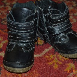 сапожки ботинки кожа деми 26 размер