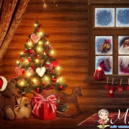 Самое необыкновенное поздравление в канун Нового Года!  Дед Мороз в окно!