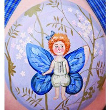 Рисунок на животике