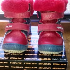 Зимние сапоги Kemal Pafi на цегейке 23р.-15.5см