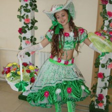 Карнавальные костюмы на девочку от 6 лет-Кукла, Капелька, Русалка, Королева Цветов, Пиратка, Морячка