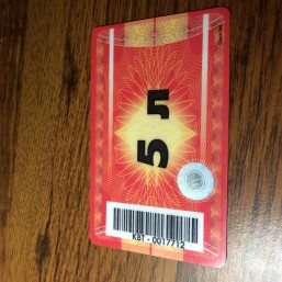 карточка на бензин 95А заправка WOG 