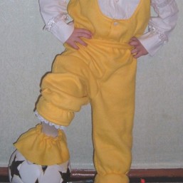 Костюм цыпленка 