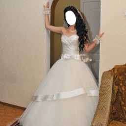 Свадебное платье меньше чем за пол цены