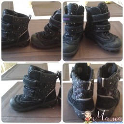 сапоги девочке Eccо 23 размер
