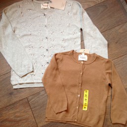 Кофточки на пуговичках на разный возраст