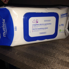 Mustela Bebe Cleansing and Soothing Wipes 70pcs - Салфетки влажные