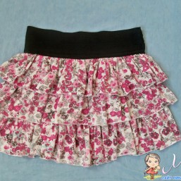Юбка в цветочек