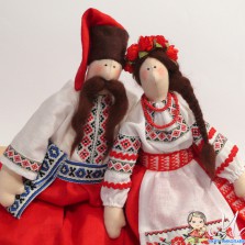 Зайцы и куклы в украинском стиле и не только