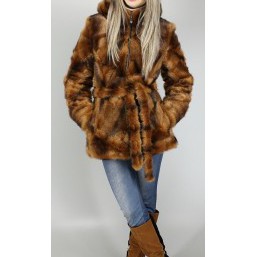шубка под норку (медь)